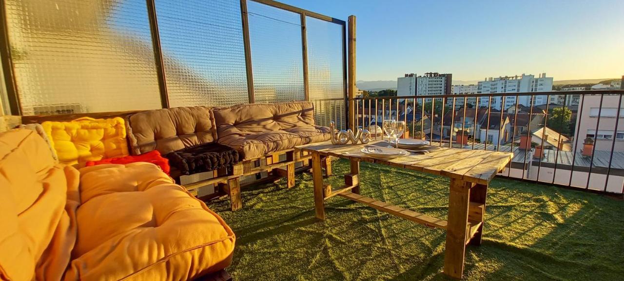 Apartament La Dolce Vita -T2 52M2- Dernier Etage- Terrasse-Parking-Wifi Fibre Tarbes Zewnętrze zdjęcie