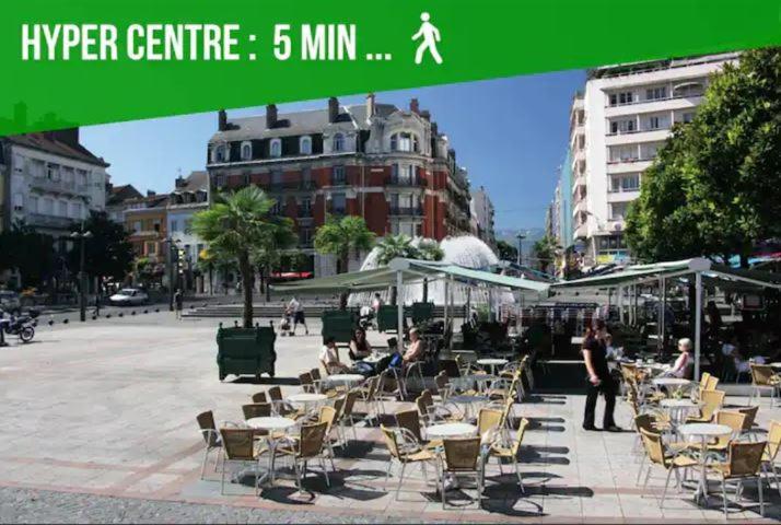 Apartament La Dolce Vita -T2 52M2- Dernier Etage- Terrasse-Parking-Wifi Fibre Tarbes Zewnętrze zdjęcie