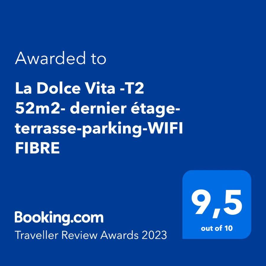 Apartament La Dolce Vita -T2 52M2- Dernier Etage- Terrasse-Parking-Wifi Fibre Tarbes Zewnętrze zdjęcie
